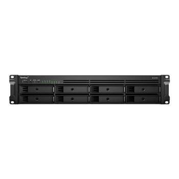 SYNOLOGY y RackStation RS1221RP+ - NAS server - 8 bays - rack-mountable - SATA 6Gb/s - RAID 0, 1, 5, 6, 10, JBOD, 5 hot spare, 6 hot spare, 10 hot spare, 1 hot spare - RAM 4 GB - Gigabit Ethernet - iSCSI suppo (RS1221RP+)