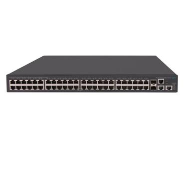 Hewlett Packard Enterprise HPE FlexNetwork 5130-48G-PoE+-2SFP+-2XGT (370W) EI - Switch - L3 - Beheerd - 48 x 10/ 100/ 1000 (PoE+) + 2 x 10 Gigabit Ethernet SFP+ / 1 Gigabit Ethernet SFP+ + 2 x 10 Gigabit Ethernet - rack-uitvoerin (JG941A#ABB)