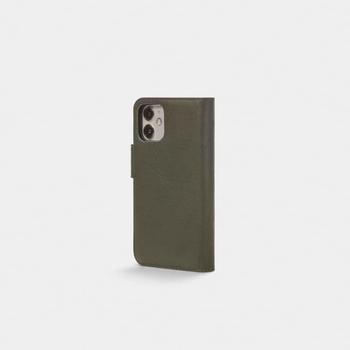 TRUNK iPhone 12 mini Wallet Leather Green (TR-WA1254-GRE)