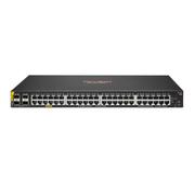 Hewlett Packard Enterprise HPE Aruba 6100 48G Class4 PoE 4SFP+ 370W Switch - switch - 52 porter - Styrt - rackmonterbar