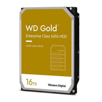 WESTERN DIGITAL WD Gold WD161KRYZ - Hard drive - 16 TB - internal - 3.5" - SATA 6Gb/s - 7200 rpm - buffer: 512 MB (WD161KRYZ)