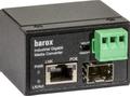 BAROX Media-conv. DIN-rail, ext. 