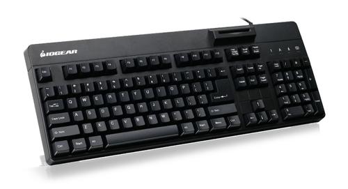 IOGEAR 104-Key Keyboard w/ Built-in (GKBSR202TAA)