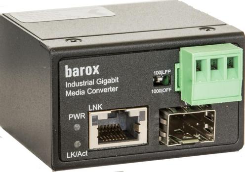 BAROX Media converter DIN-rail (PC-MC101-GE)