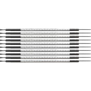 BRADY Clip Sleeve Wire Markers (SCNGC-05-0-9)