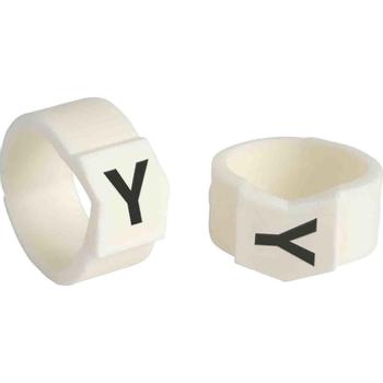 BRADY Clip Sleeve Wire Markers (SCN-61-Y)