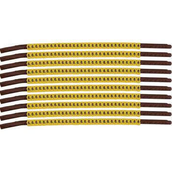 BRADY Clip Sleeve Wire Markers (SCNG-15-6)