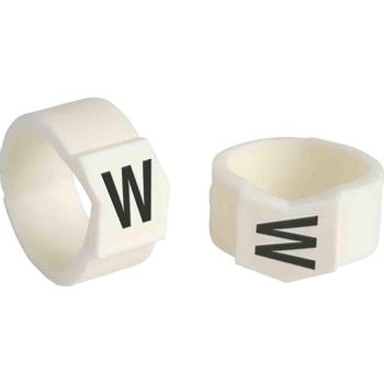 BRADY Clip Sleeve Wire Markers (SCN-61-W)