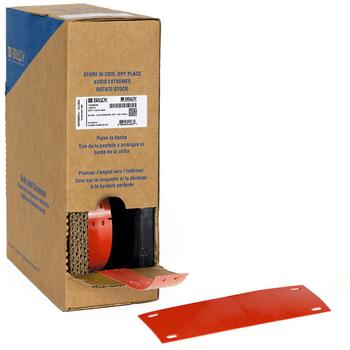 BRADY Bulk Linerless Polyester  (BM71-25X75-7598-RD)