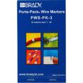 BRADY Porta-Pack Wire Marker Books
