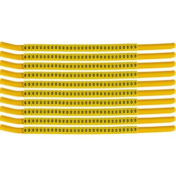 BRADY Clip Sleeve Wire Markers (SCNG-18-0)