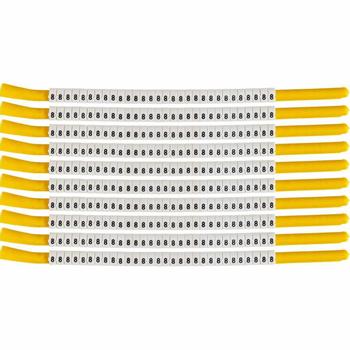 BRADY Clip Sleeve Wire Markers (SCN-18-8)