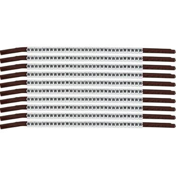 BRADY Clip Sleeve Wire Markers (SCN-15-W)