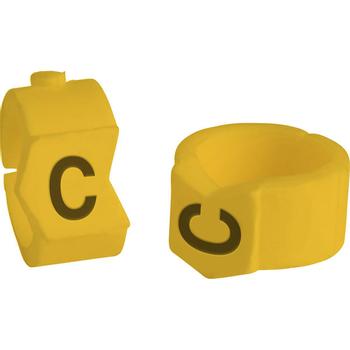 BRADY Clip Sleeve Wire Markers (SCNG-36-C)