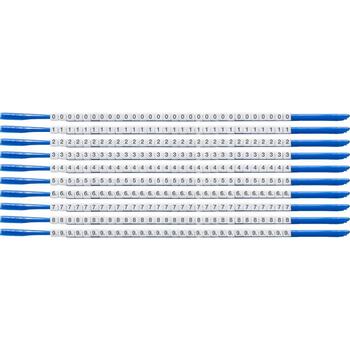 BRADY Clip Sleeve Wire Markers (SCNC-07-0-9)