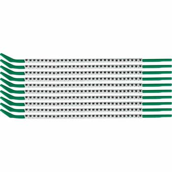 BRADY Clip Sleeve Wire Markers (SCN-09-W)