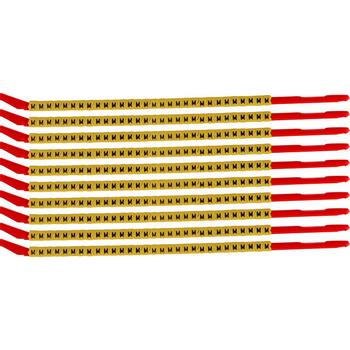 BRADY Clip Sleeve Wire Markers (SCNG-10-M)