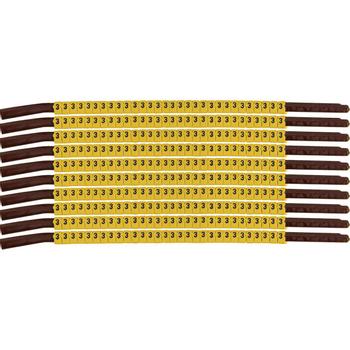 BRADY Clip Sleeve Wire Markers (SCNG-15-3)