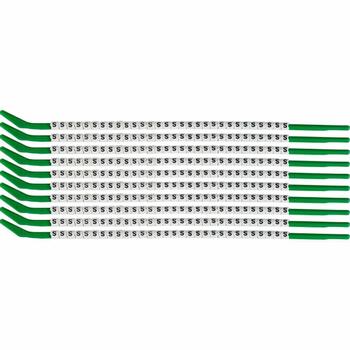 BRADY Clip Sleeve Wire Markers (SCNG-09-S)