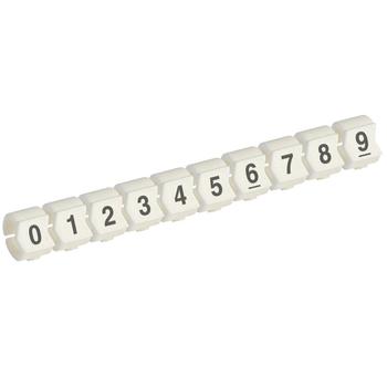 BRADY Clip Sleeve Wire Markers (SCNC-23 0-9)