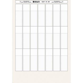 BRADY LaserTab Laser Printable (ELAT-19-361)