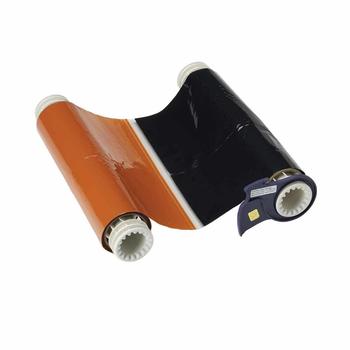BRADY BBP85 Ribbon - Blk-Orange  (B85-R-220X60-BK/OR)