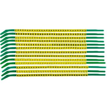 BRADY Clip Sleeve Wire Markers (SCNGC-09-A-M)