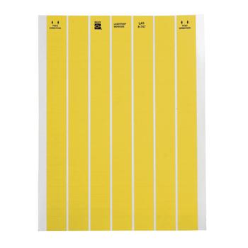 BRADY LaserTab Laser Printable (LAT-8-747-10-YL)