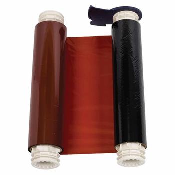 BRADY BBP85 Ribbon - Blk-red 220mm (B85-R-220X60-BK/RD-200P)