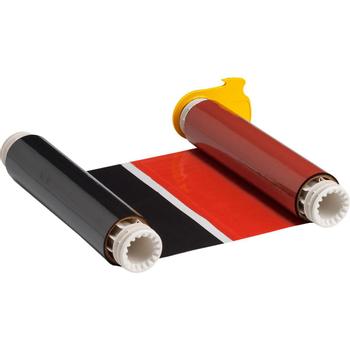 BRADY BBP85 Ribbon - Blk-red 220mm  (B85-R-220X60-BK/RD)