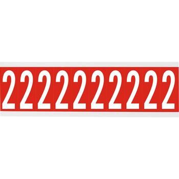 BRADY Identical numbers and letters  (CNL1R 2)