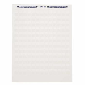 BRADY LaserTab Laser Printable (LAT-15-361-5)