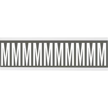 BRADY Identical numbers and letters  (CNL1GR M)