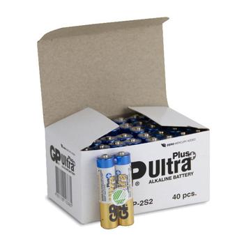 GP Ultra Plus Alkaline, AAA 24AUP/ LR03 20x2-P (151162)