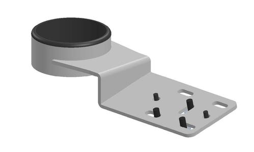 ERGONOMIC SOLUTIONS SPACEPOLE SP2 DS457/ GRYPHON GFS4450 SCANNER MOUNT BLACK CPNT (SPV3601-02)