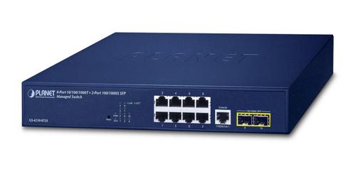 PLANET IPv4/ IPv6,  8-Port (GS-4210-8T2S)