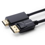 MICROCONNECT DisplayPort to HDMI Cable 1.5m (MC-DP-HDMI-150)