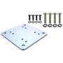 RAM MOUNT 3" X 3" MOUNTING PLATE W/ 60X60MM VESA HOLES & HARDWARE FOR MONITOR MOUNTING