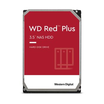 WESTERN DIGITAL WD Red Plus WD30EFZX - Hard drive - 3 TB - internal - 3.5" - SATA 6Gb/s - 5400 rpm - buffer: 128 MB (WD30EFZX)