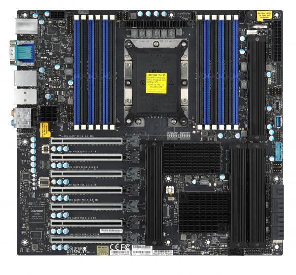 X11SPA-T Hovedkort - Intel C621 - Intel LGA3647-P0 socket - DDR4 RAM - Extended ATX