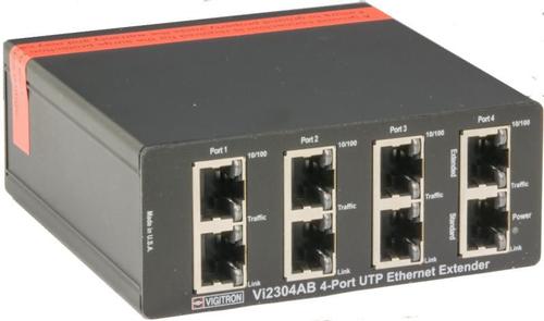 BAROX UTP Extender for data and PoE (VI-UTP-2304AB)
