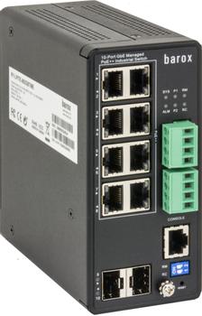 BAROX Switch for DIN rail, 1GBit/s,  (RY-LPITE-802GBTME)