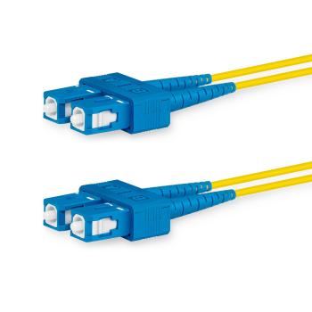 LANVIEW SC-SC Singlemode fibre cable  duplex 3m OS2 9/125 LSZH (LVO231378)