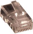 LANVIEW RJ45 UTP plug Cat5e for AWG 