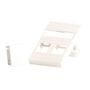 LANVIEW Wall plate for 2 x keystone. PLPD21B