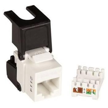 LANVIEW PRO Cat6 Unshielded flip jack  (LVN128143)
