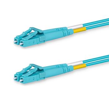 LANVIEW LC-LC Multimode fibre cable  duplex 1m OM3 50/125 LSZH (LVO231469)