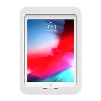 COMPULOCKS iPad 10.2 Lock And Security Case Bundle 2.0 White - Baksidesskydd för surfplatta - aluminium - vit - 10.2" - för Apple 10.2-inch iPad (7:e generation,  8:e generation) (WOLF102W)