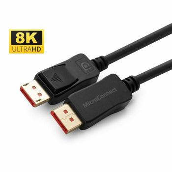 MICROCONNECT 8K Displayport 1.4 Cable 1.5m (MC-DP-MMG-150V1.4)