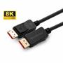 MICROCONNECT 8K Displayport 1.4 Cable 2m